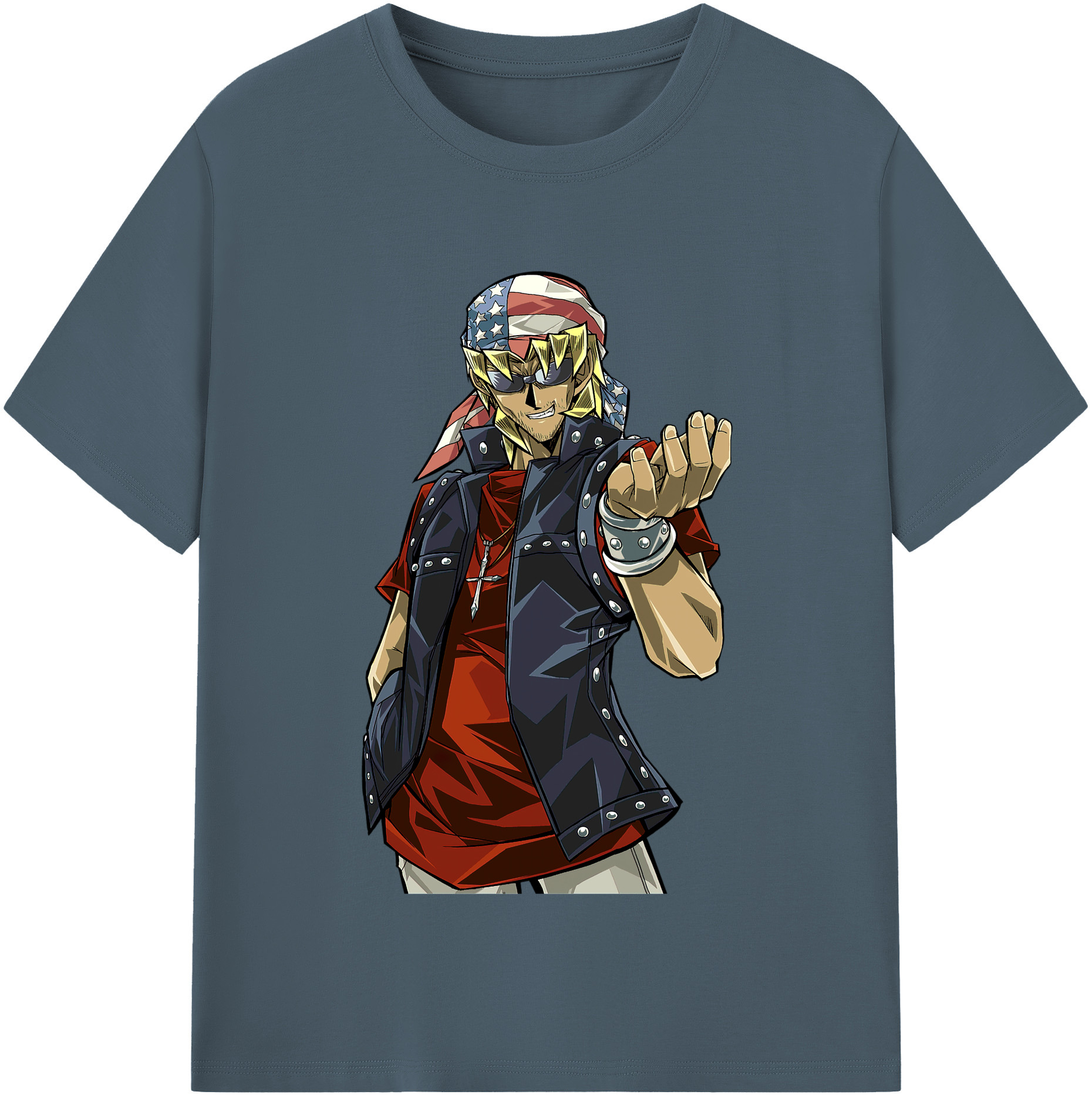 （画像用） 遊☆戯☆王 Yu-Gi-Oh! 綿100％半袖Tシャツ（フロントプリント）